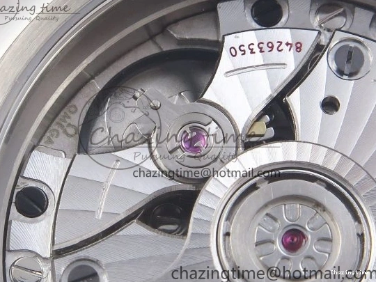 0118 De Ville Power Reserve YG MKF 1:1 Best Edition White Dial on Brown Leather Strap A WrinkleFree 7755